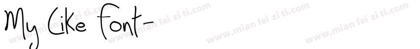 My Like Font字体转换